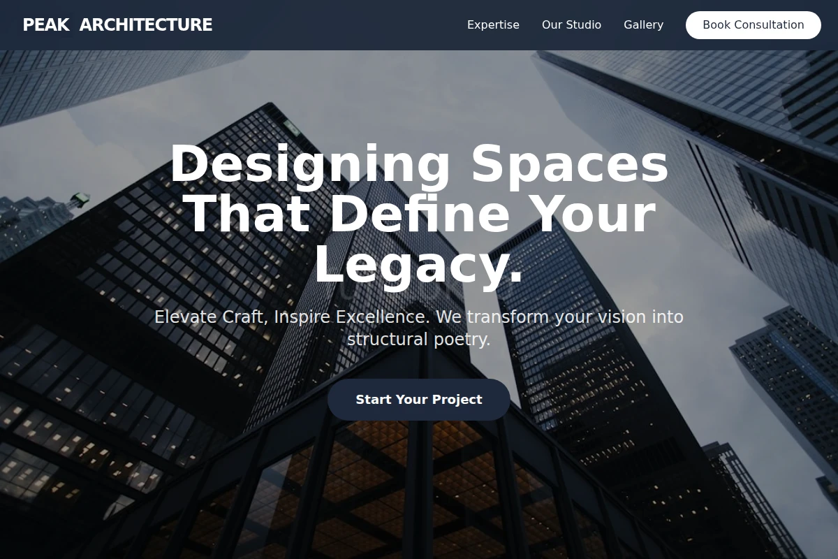 Peak Architecture Studio
