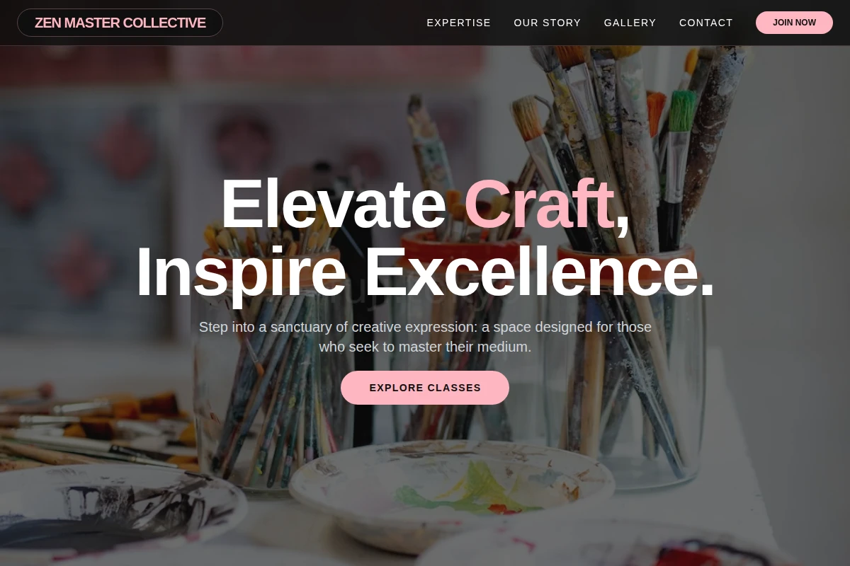 Minimal Art Studio
