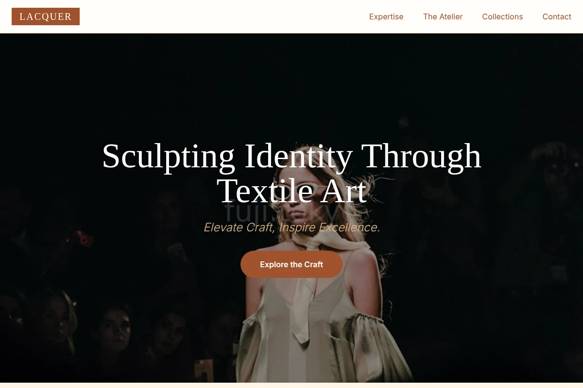 Lacquer Fashion Design