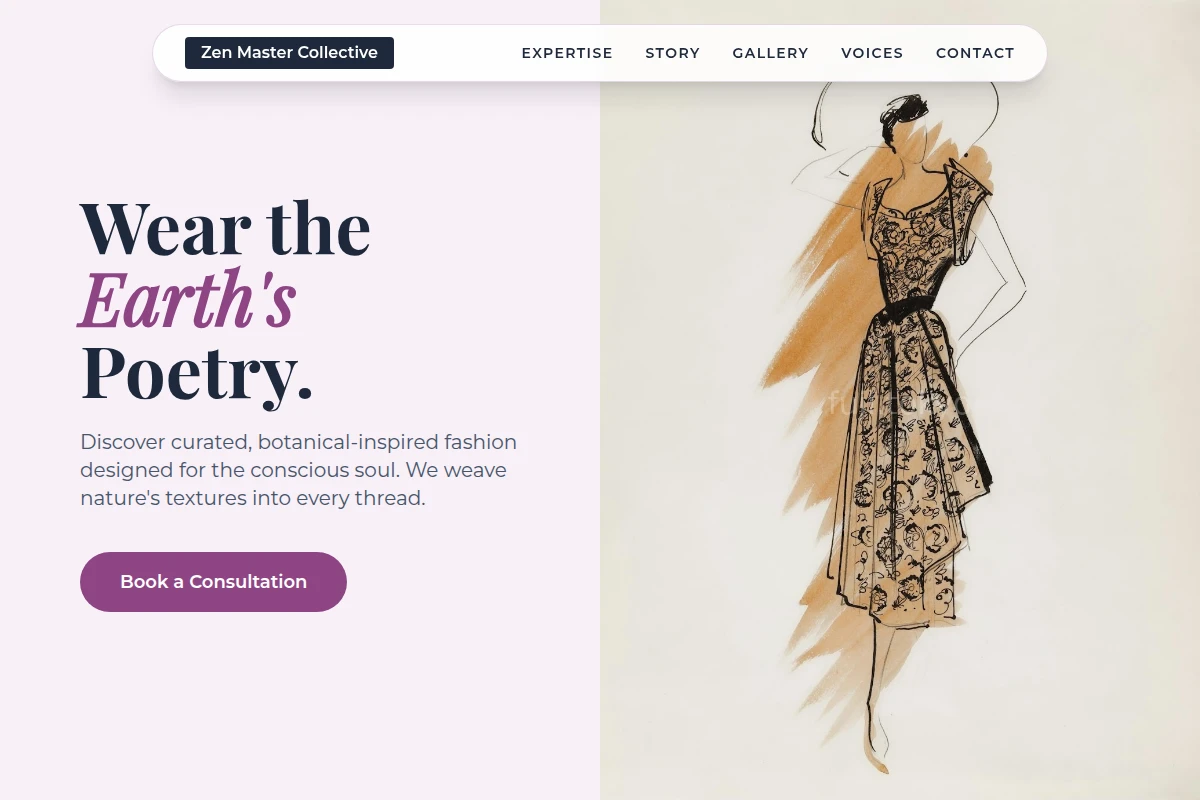 Nature Fashion Design