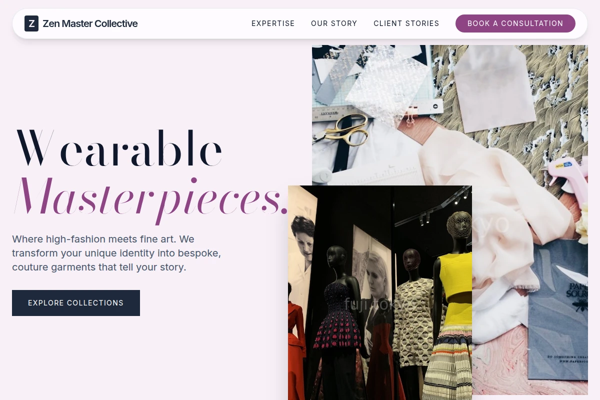 Fine-Art Fashion Design